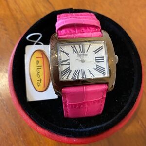 Pink Talbots Womans Watch NWT